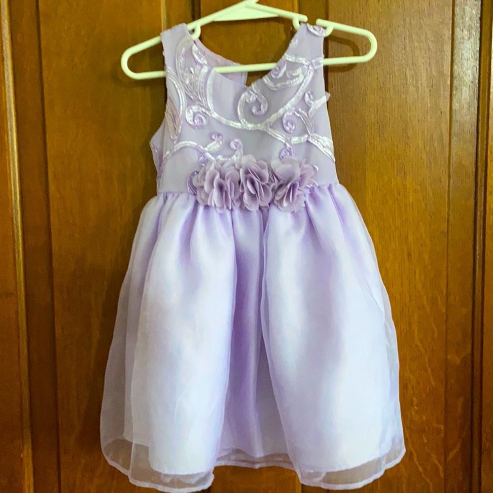 Set of Lavender Girls Formal Dress 3T